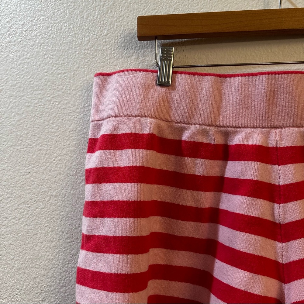 *SOLD* Anthropologie x Daily Practice Striped Sweater Shorts Pink Size 2X - Picture 7 of 13